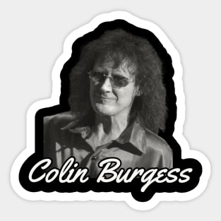 Retro Burgess Sticker